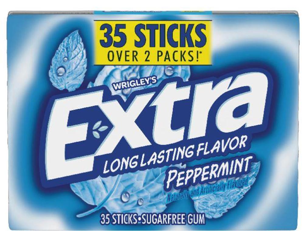 Wrigley Extra 35 Stick Mega Pack Peppermint 8/6ct