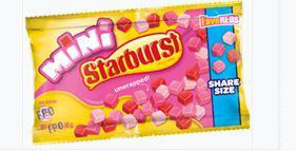 Wrigley King Size Starburst Mini FaveReds Share 6/15ct 3.5oz