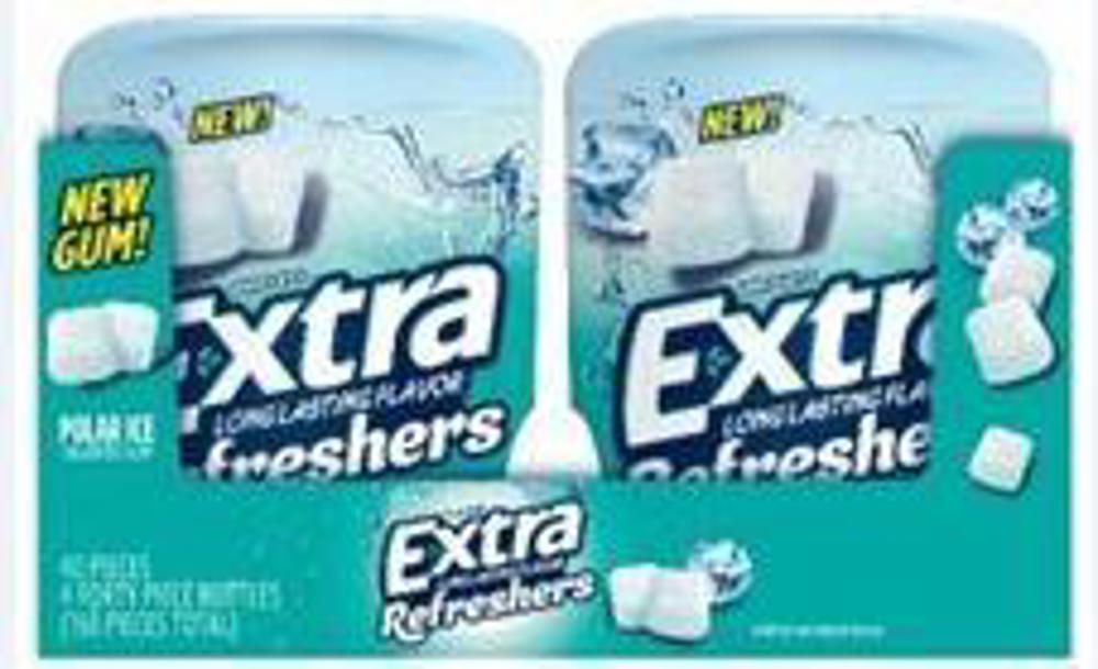 Wrigley Extra Refreshers Polar Ice 4/6ct