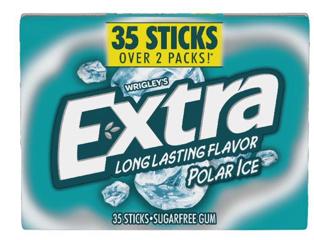 Wrigley Extra 35 Stick Mega Pack Polar Ice 8/6ct