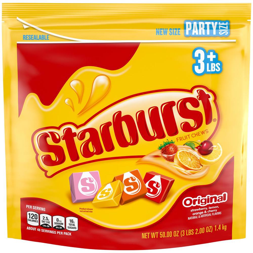 Starburst Original 50 Oz SUP  Party Size 1/6ct