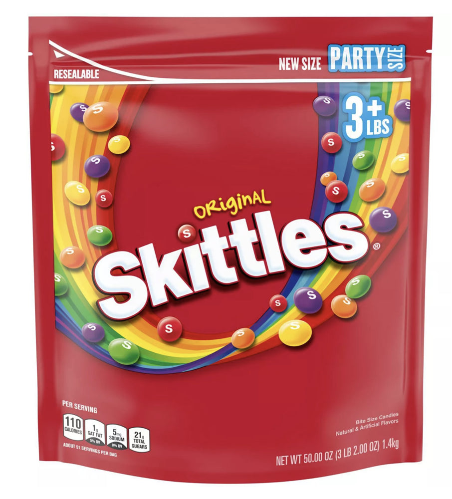 Skittles Original  Party Size SUB  50oz 1/6ct