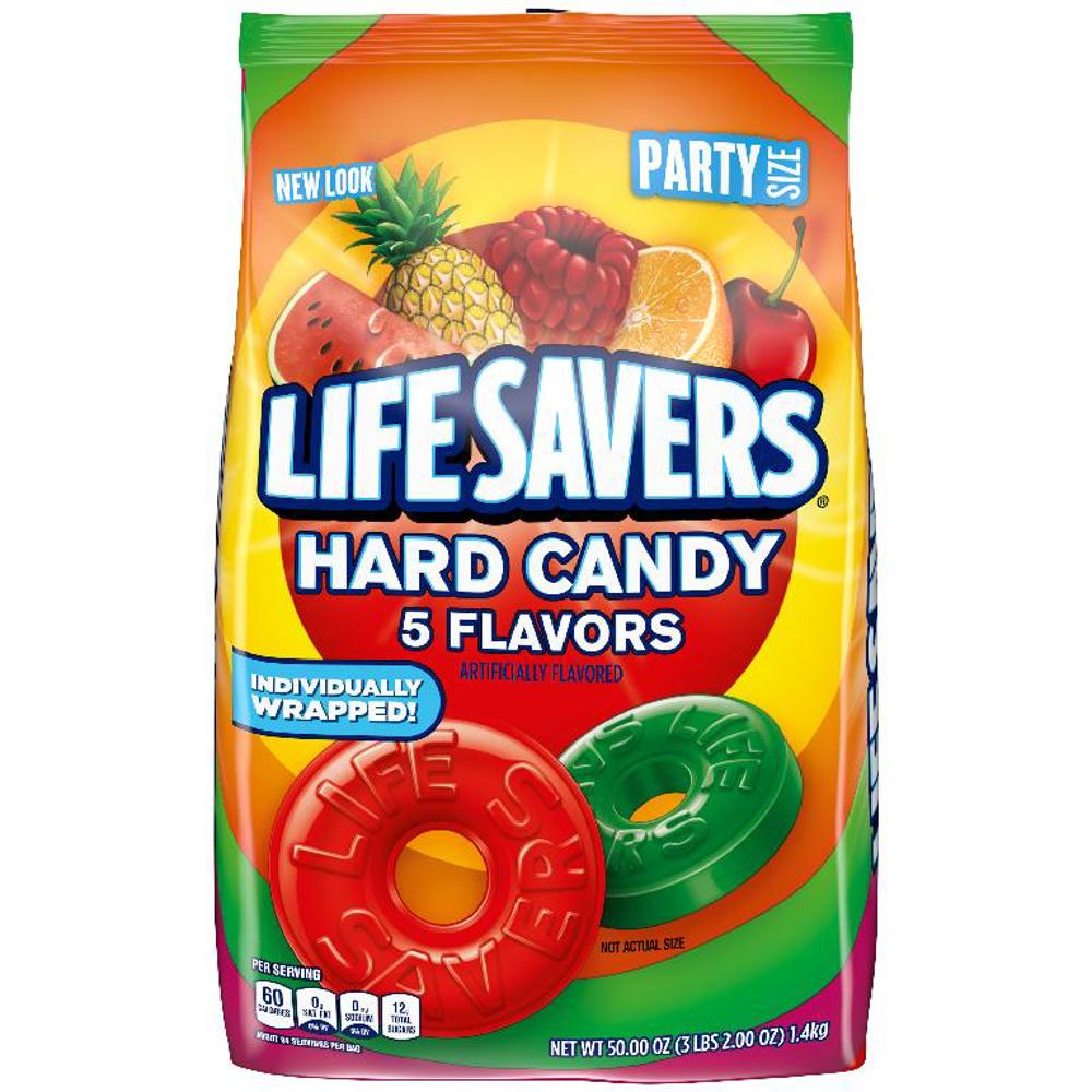 Wrigley Lifesavers Hard Bag 5 Flavor 6ct 50oz