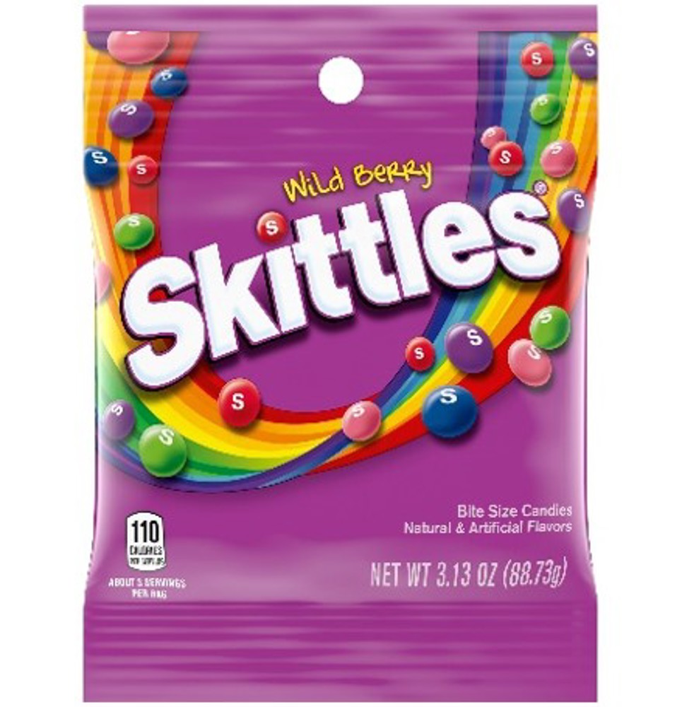 Skittles  Wild Berry  Peg 3.13oz 1/12ct