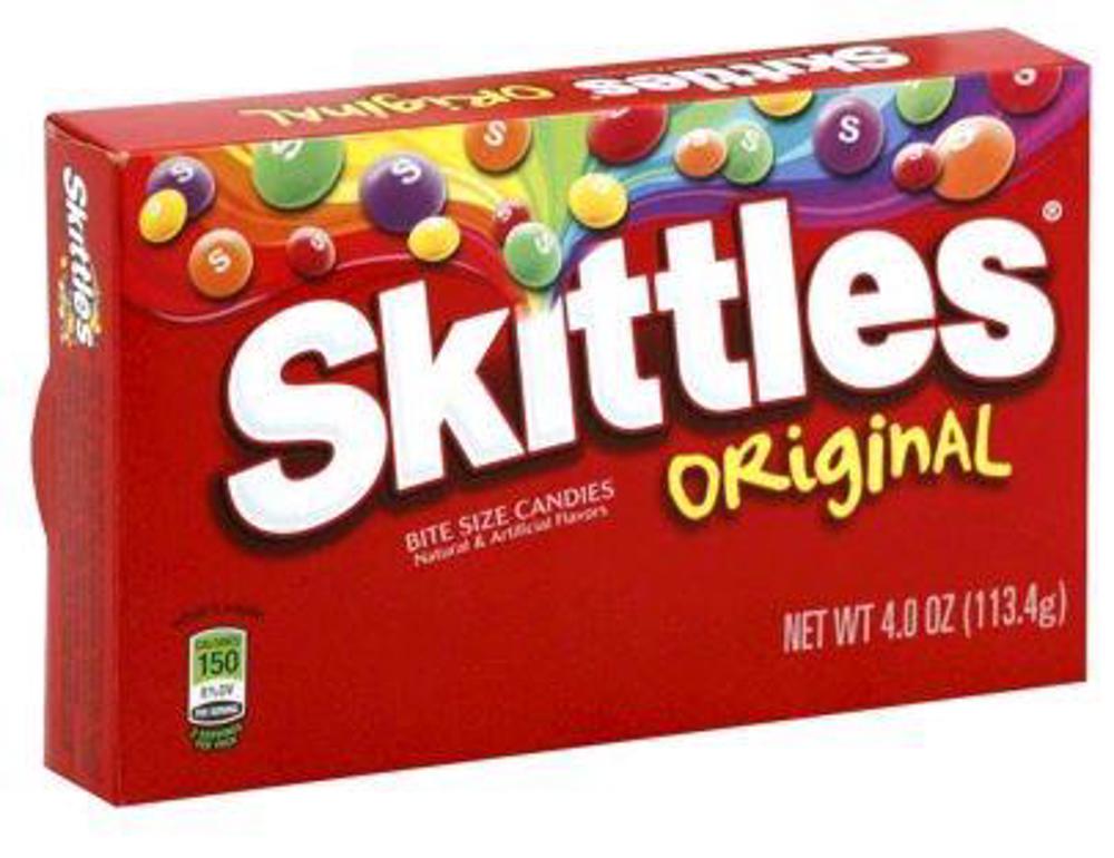 Wrigley Skittles Theater Box Original 12ct 3.5oz