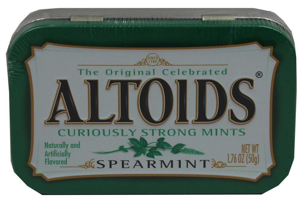 Wrigley Altoids Mints 2-6 ct Spearmint 12/12ct