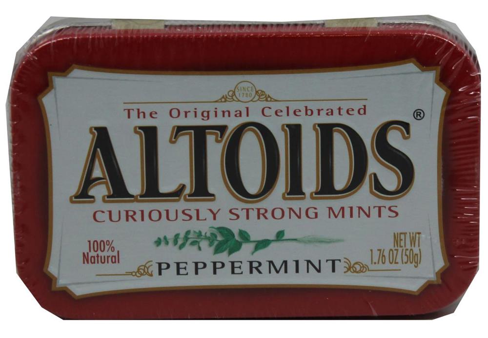 Wrigley Altoids Mints 2-6 ct Peppermint 12/12ct