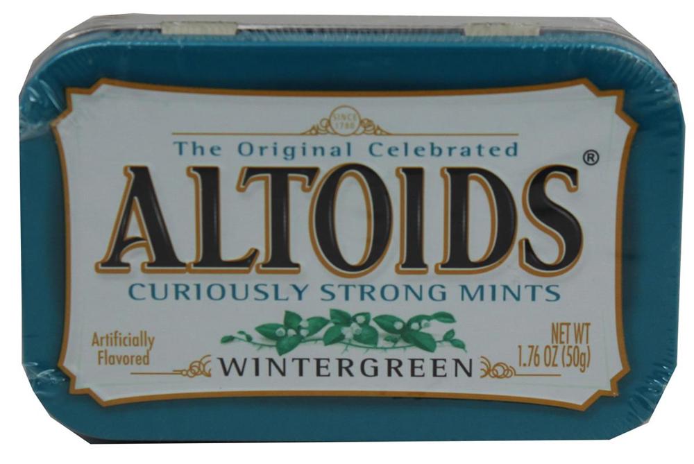 Wrigley Altoids Mints 2-6 ct Wintergreen 12/12ct