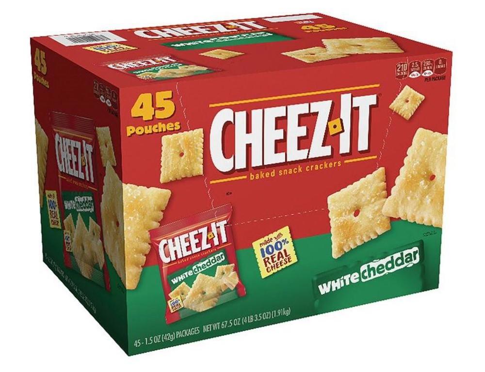 Kellogg's Club Packs Cheez-it White Cheddar 45ct 1.5oz