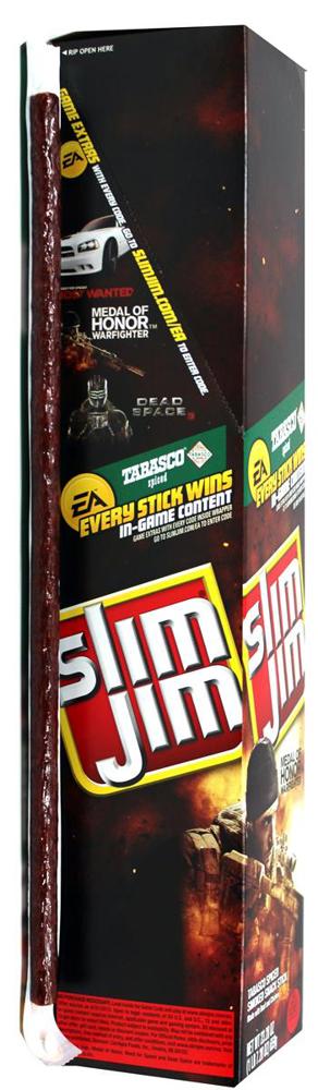 Slim Jim Giant Tabasco 6/24ct 0.97oz