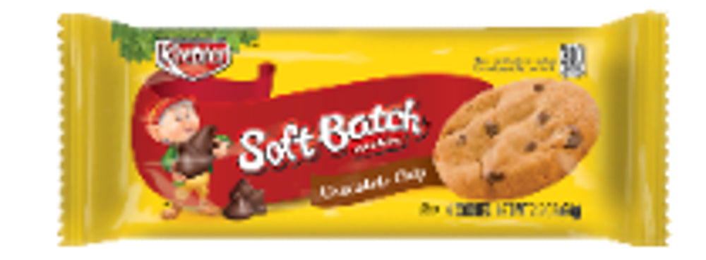 Keebler Cookies Soft Batch Choc Chip 6/12ct 2.2oz