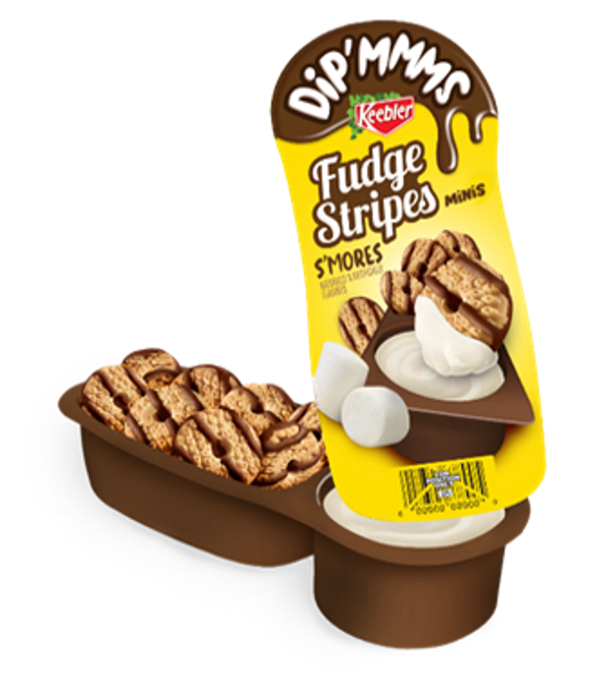 Keebler Fudge Stripes Mini Dip'mmms 10/6/1.5oz