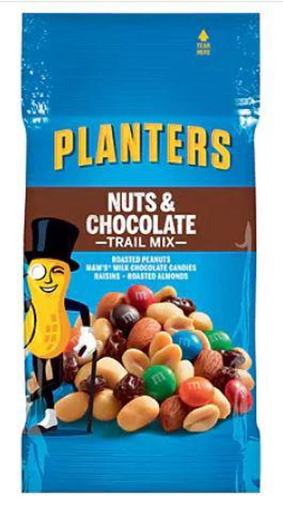 Kraft Trail Mix Planters Nut & Chocolate 72ct 2oz