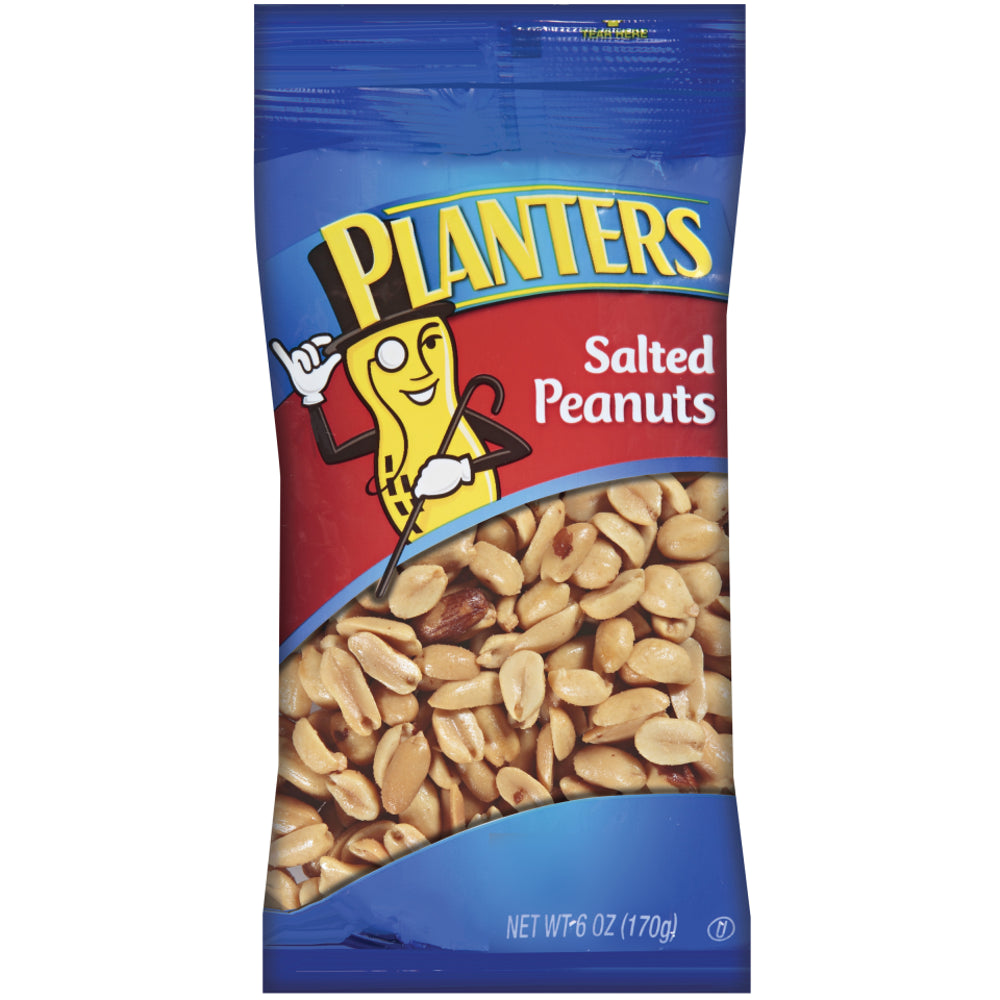 Planters Peanuts Salted 12ct 6oz