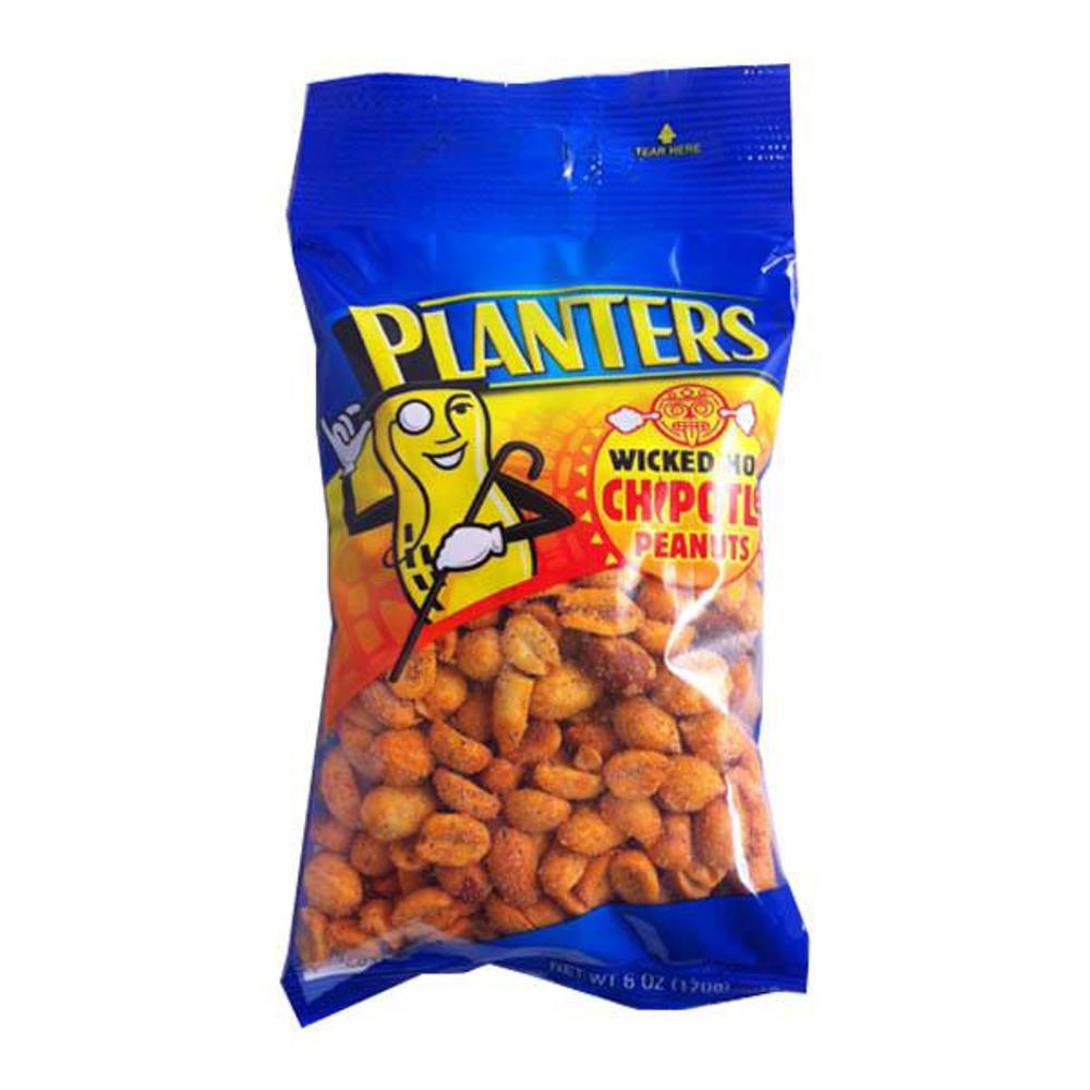 Planters Peanuts Chipotle 12ct 6oz