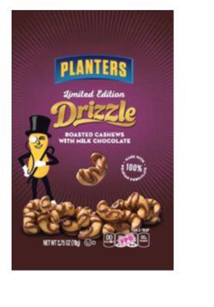 Planters Cashews Chocolate Drizzle 3/6ct 2oz