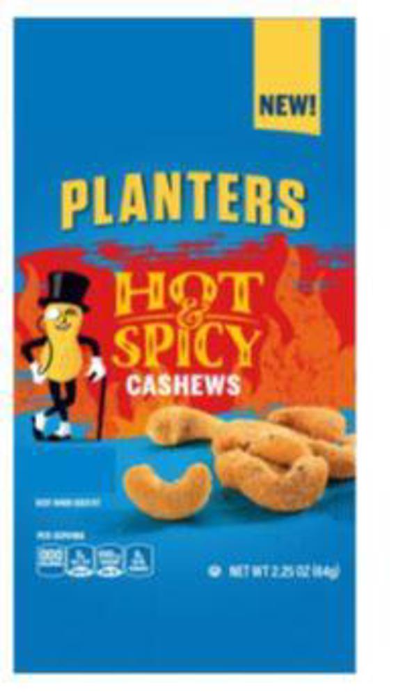 Planters Cashews Hot N' Spicy 3/10ct 2.25oz