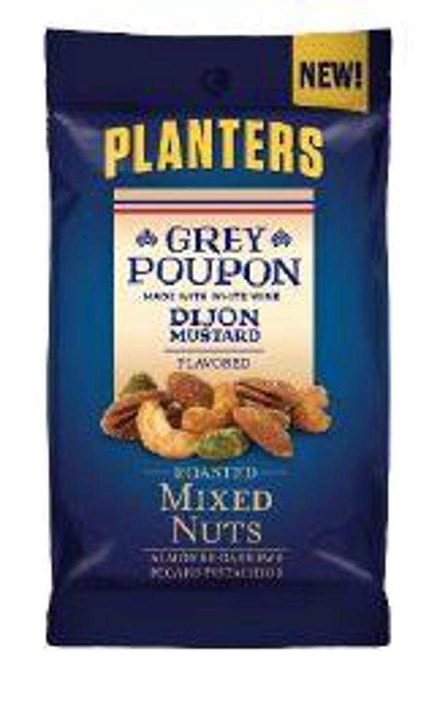 Planters Mixed Nuts Grey Poupon 3/10ct 2.25oz