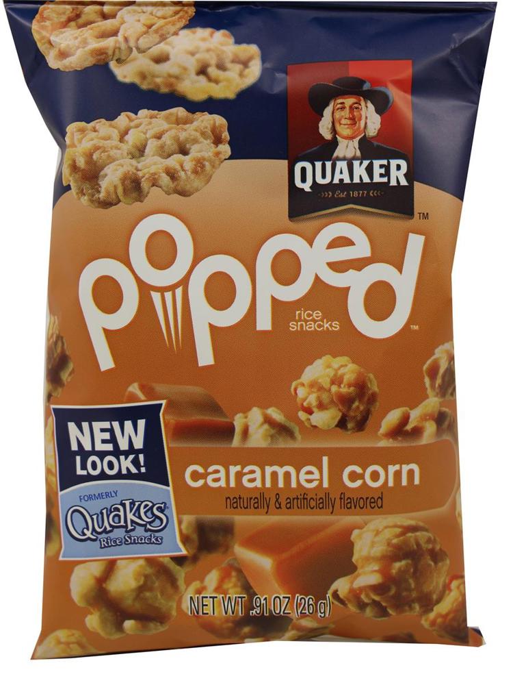 Quaker Quaker Quakes Caramel Corn Mini Rice Snacks 60ct 0.91oz