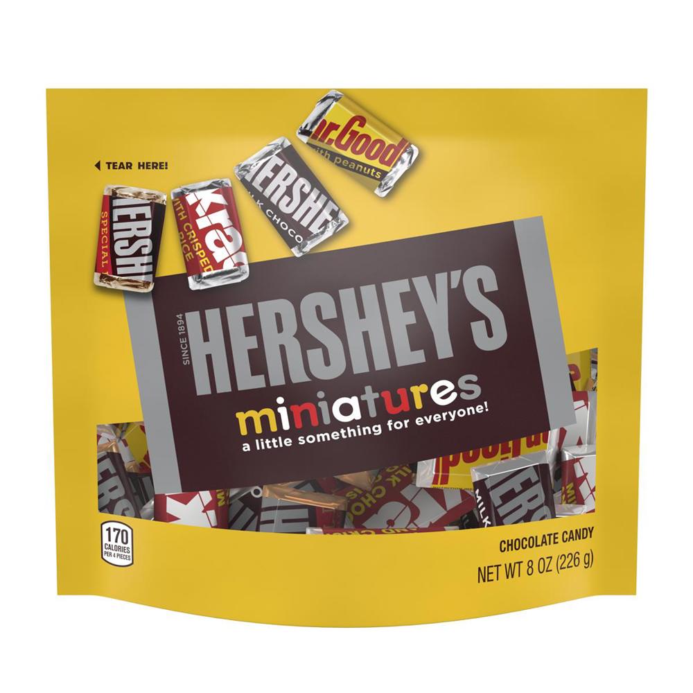 Hershey's Bag Miniatures Assortment 8oz 1/8ct