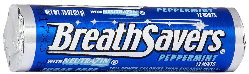 Breath Savers Mints Peppermint 15/24ct 0.75oz