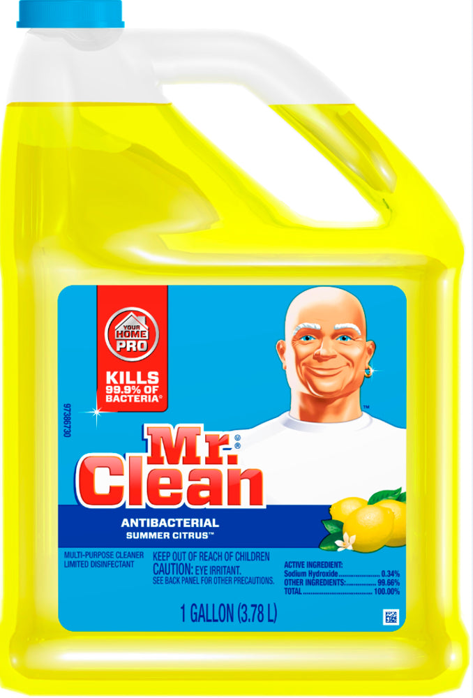 Procter & Gamble Household Care Mr Clean Summer Citrus 4ct 128oz