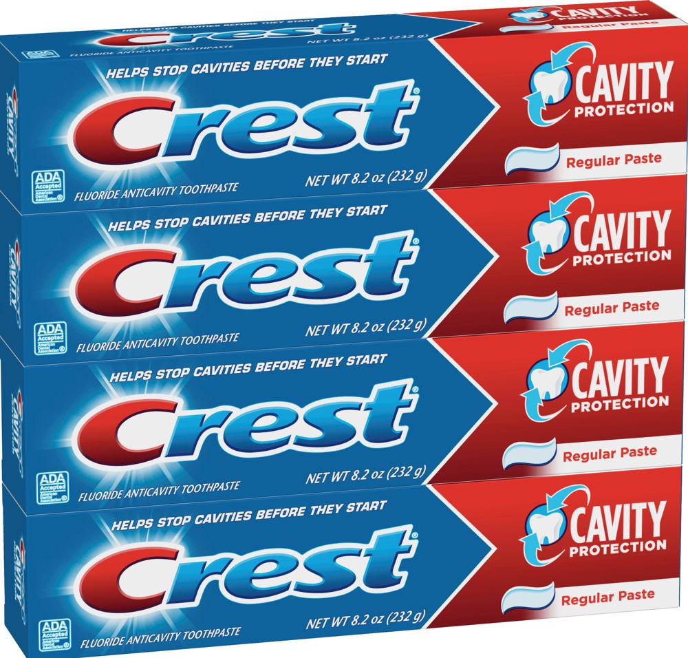 Crest Cavity Reg Toothpaste 8.2oz  10/4x8.2oz