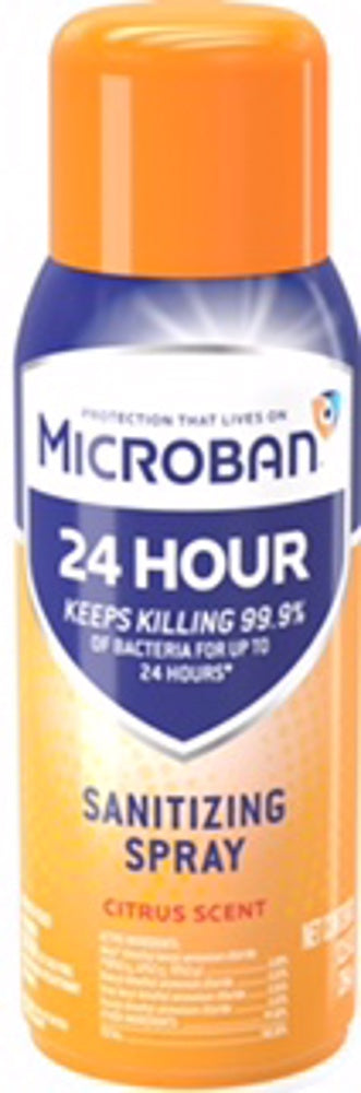 Microban Disinfetant Aerosol Spray Citrus 12.5oz 1/6ct