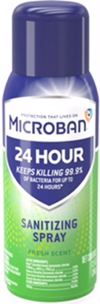 Microban Disinfetant Aerosol Spray Fresh  12.5oz 1/6ct