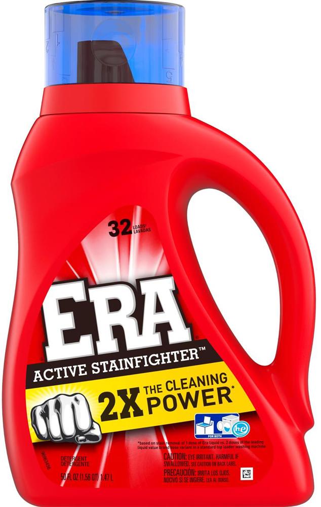 Era Liquid 2x HEC Regular 32 Loads 6/46 oz