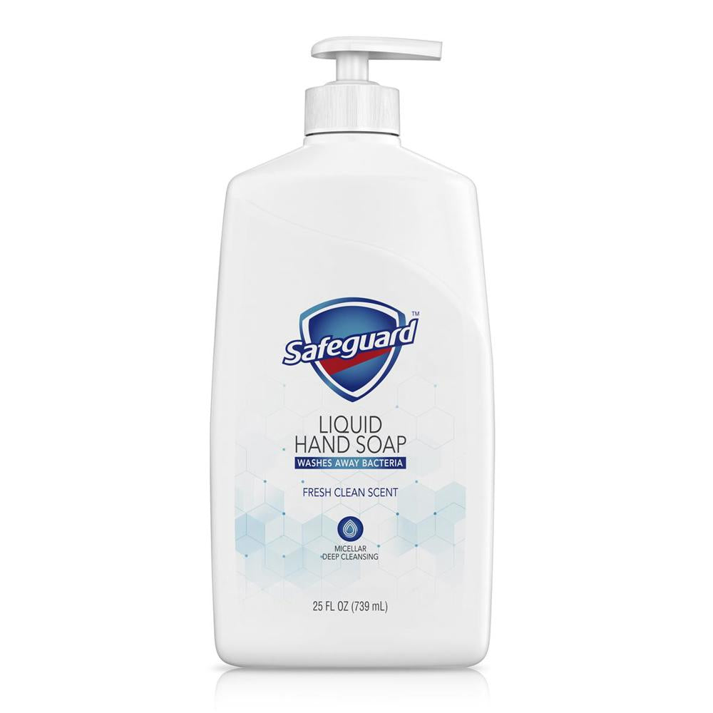 Safeguard Hand Soap  Pump 25oz  1/4ct