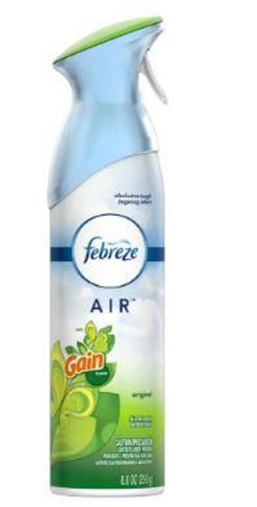 Procter & Gamble Febreze Air Spray Gain 6ct 8.8oz