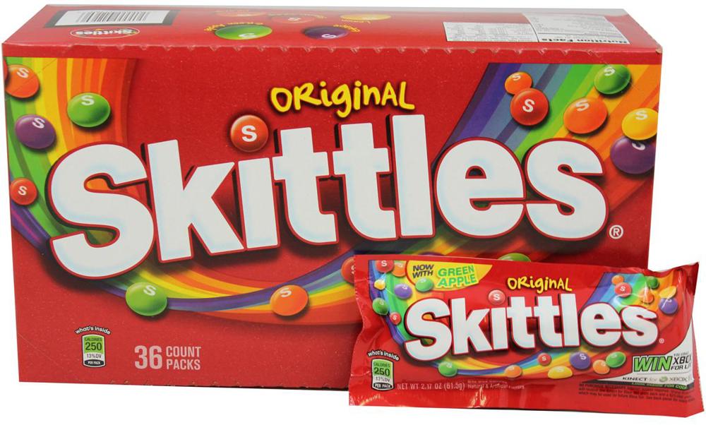 Wrigley Skittles Original 10/36ct 2.17oz