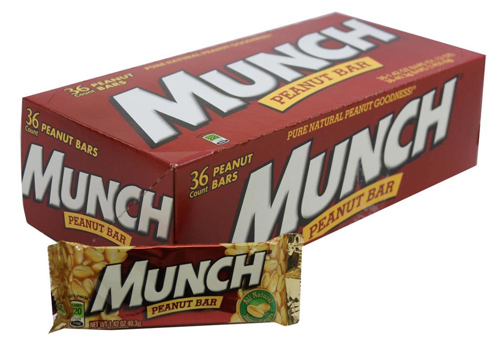 M&M Mars Singles Munch Nut Bar 10/36ct 1.42oz