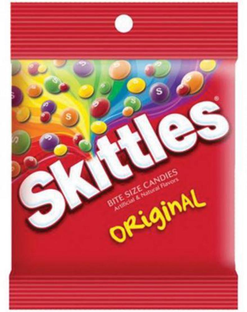 Wrigley Skittles Peg Packs Original 12ct 7.2oz