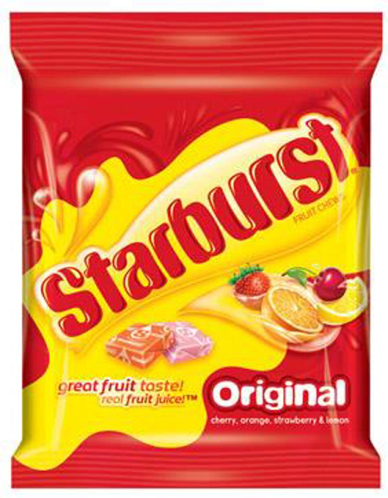 Wrigley Starburst Peg Packs Original 12ct 7.2oz