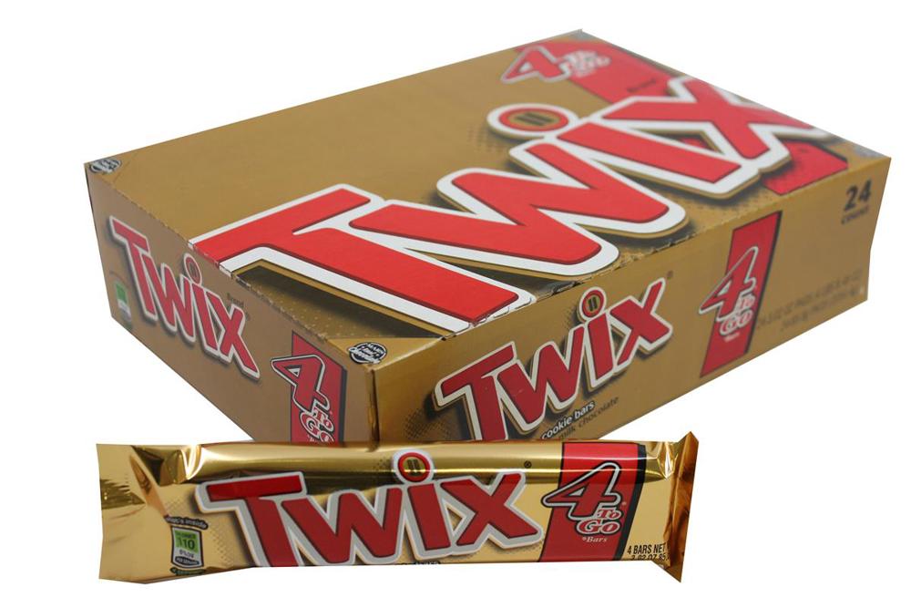 M&M Mars King Size Twix Caramel 6/24ct 3.02oz