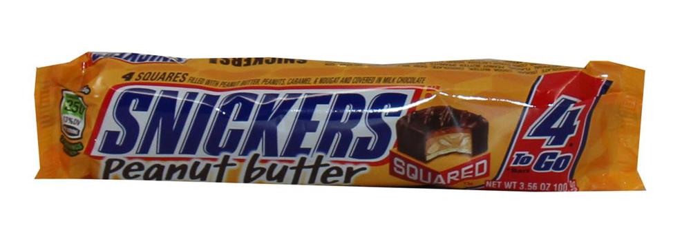 M&M Mars King Size Snickers PB Squared 6/18ct 3.56oz