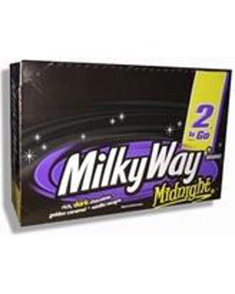 M&M Mars King Size Milky Way Midnight 2 to Go 6/24ct 2.83oz