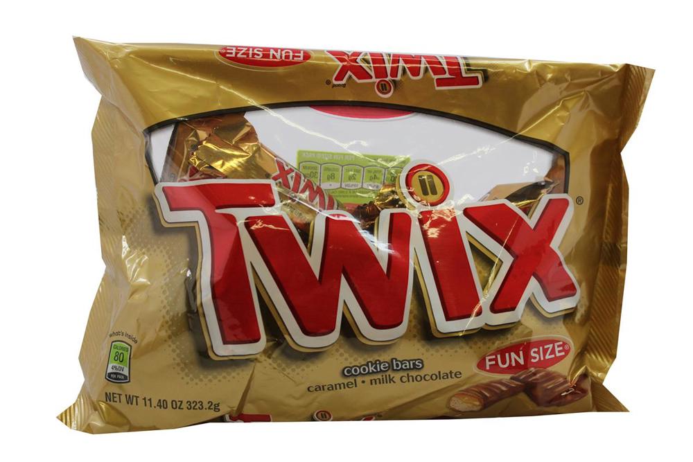 M&M Mars Fun Size Twix Caramel 20ct 10.83oz