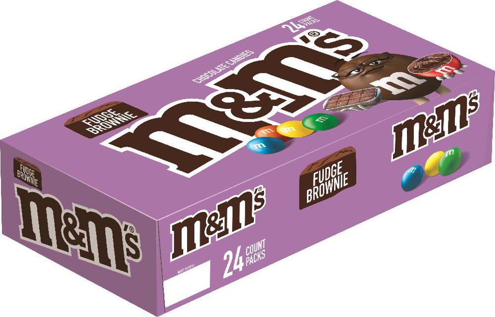 M&M's Fudge Brownie 1.35oz 12/24ct