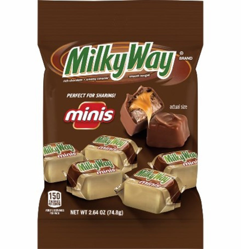 Mars Milky Peg Minis 2.64 oz  1/12ct