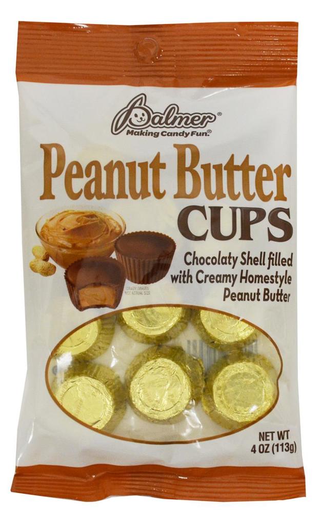 Palmer's Peg Bag Peanut Butter Cups  4oz 1/12ct