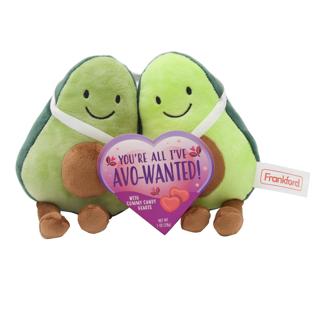 Frankford Val Avocado Date Night Plush w/Gummy  1oz  4ct