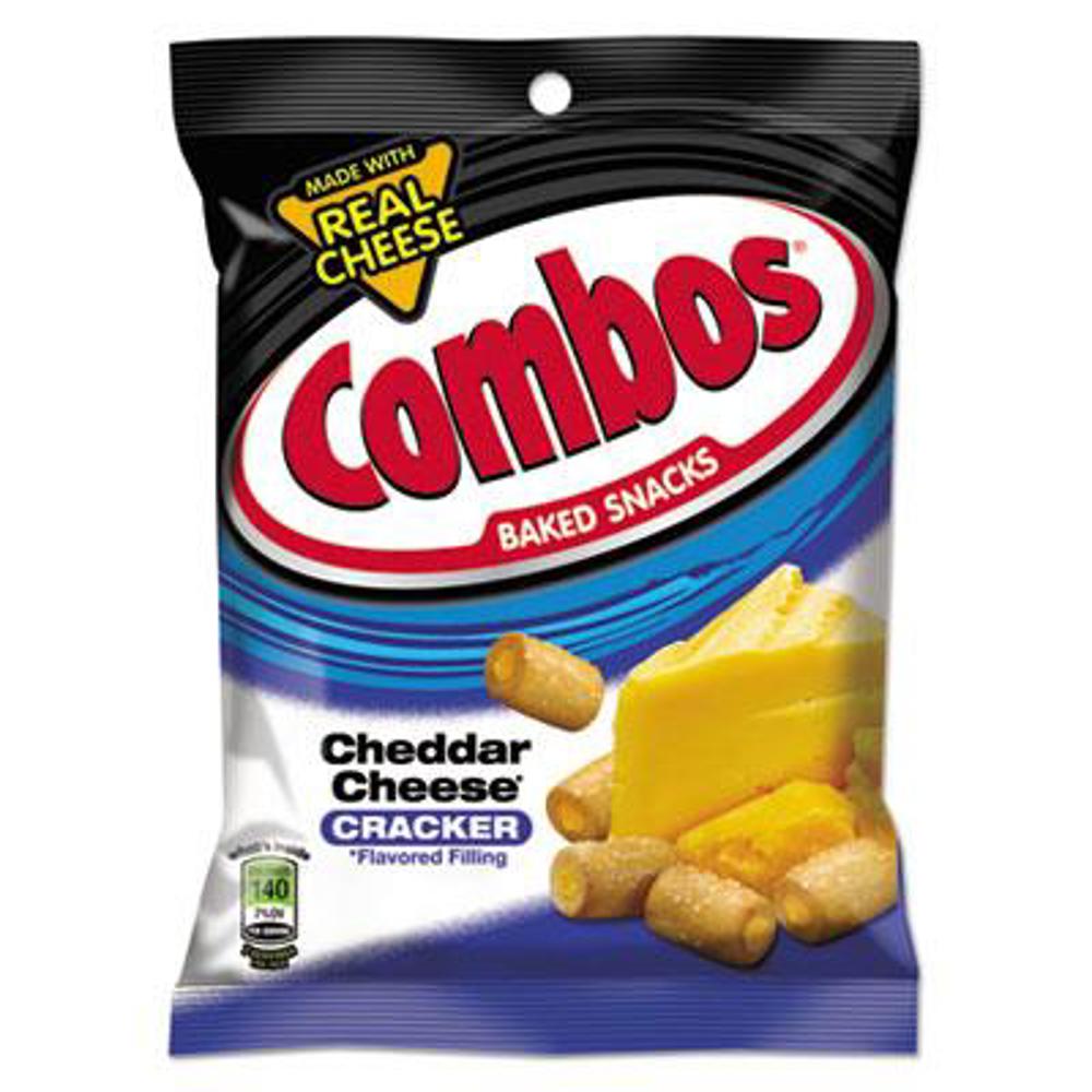 Combos Gondola Packs Cheddar Cheese Cracker 12ct 6.3oz