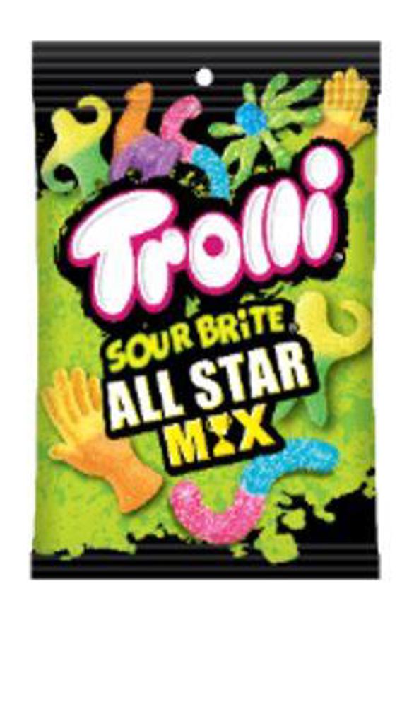 Trolli Peg Sour Brite All Star Mix 12ct 4.25oz