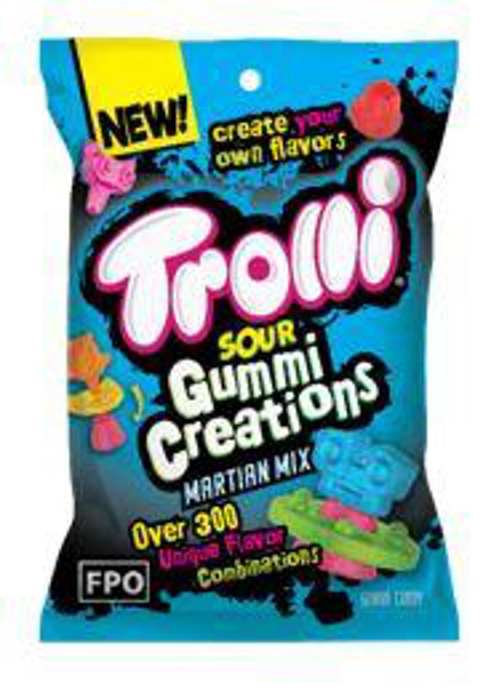 Trolli Sour Gummi Creations Martian Mix 4.25oz   1/12ct