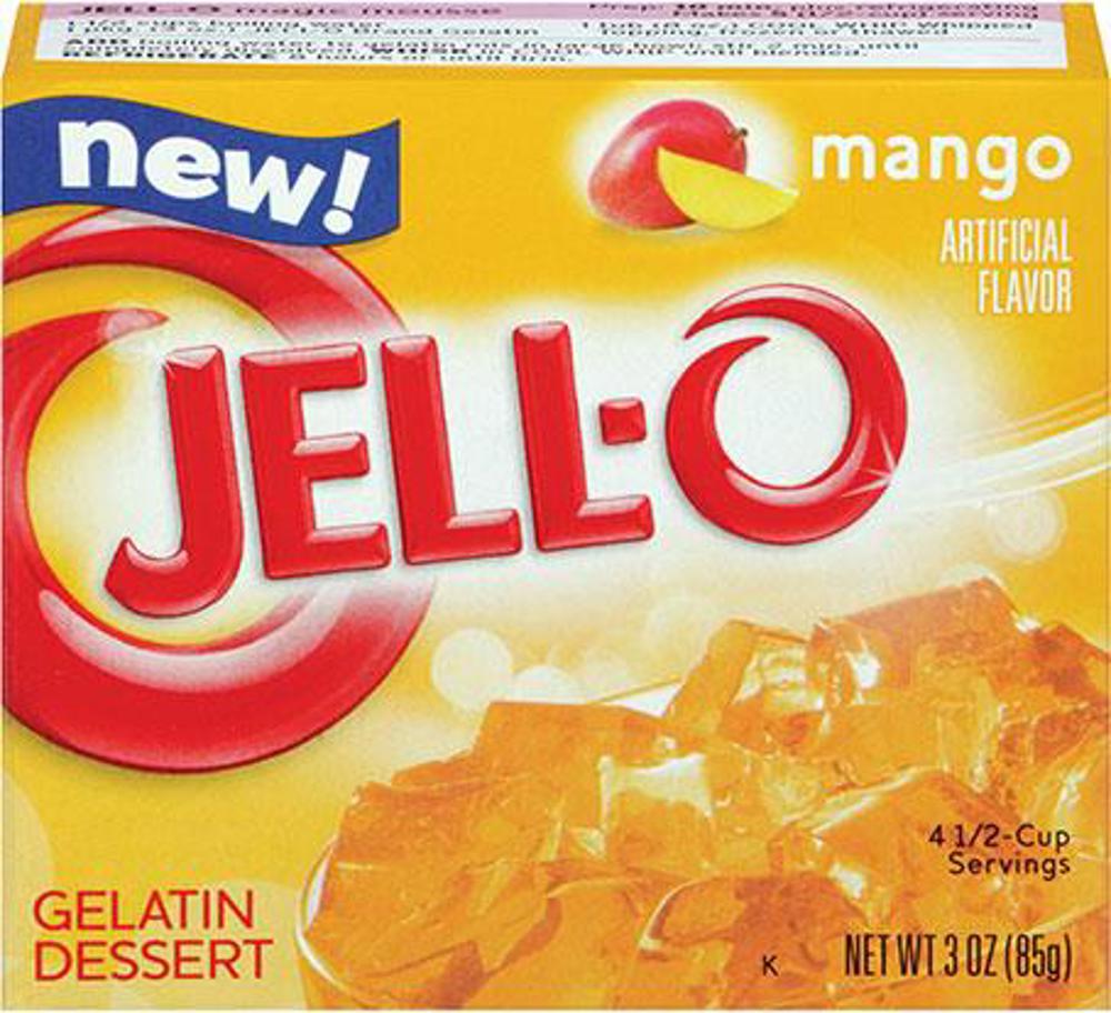 Kraft Jell-O Mango 24ct 3oz