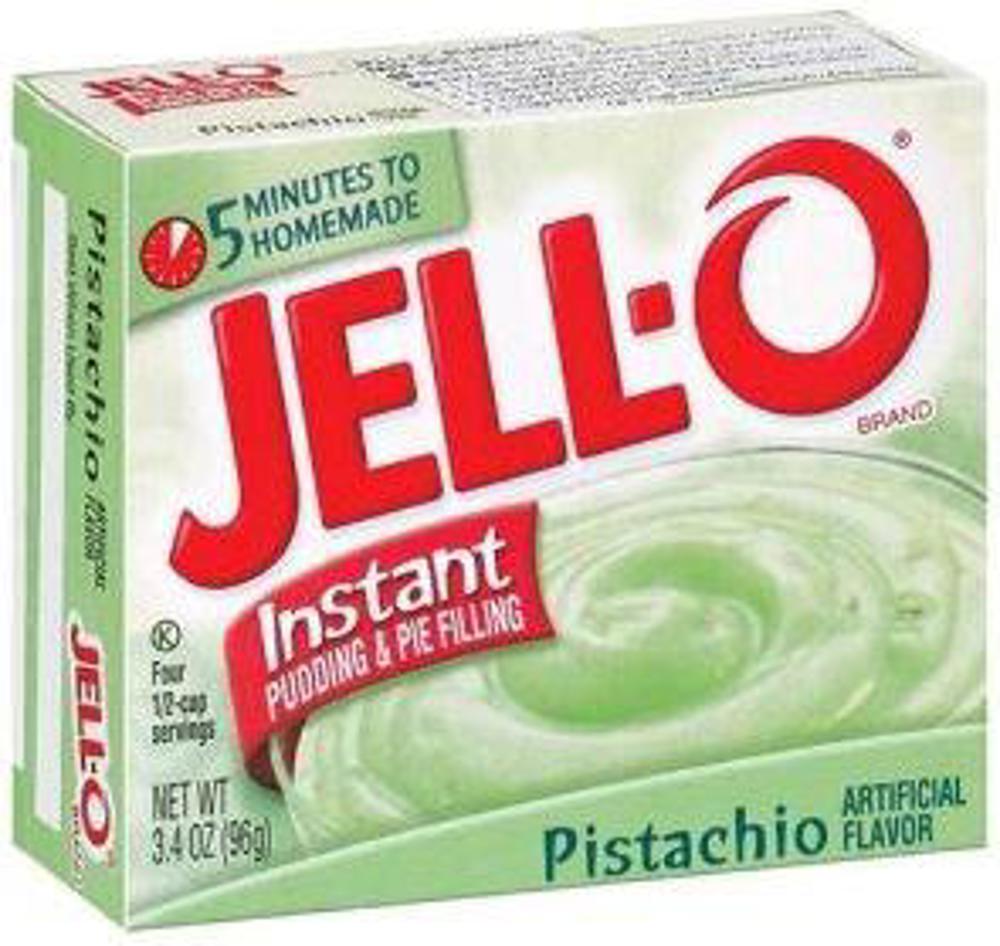 Kraft Jell-O Instant Pudding Pistacchio 24ct 3.4oz