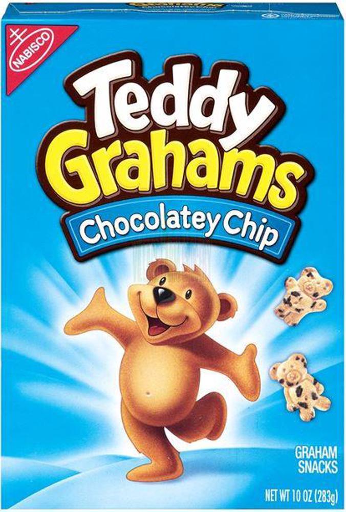 Mondelez Teddy Grahams Chocolate Chip 6ct 10oz